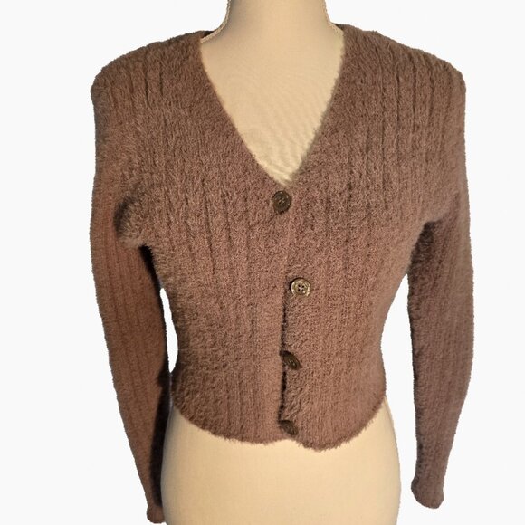 Super Soft Sexy Cardigan Size xs By Pink Rose - Picture 4 of 6